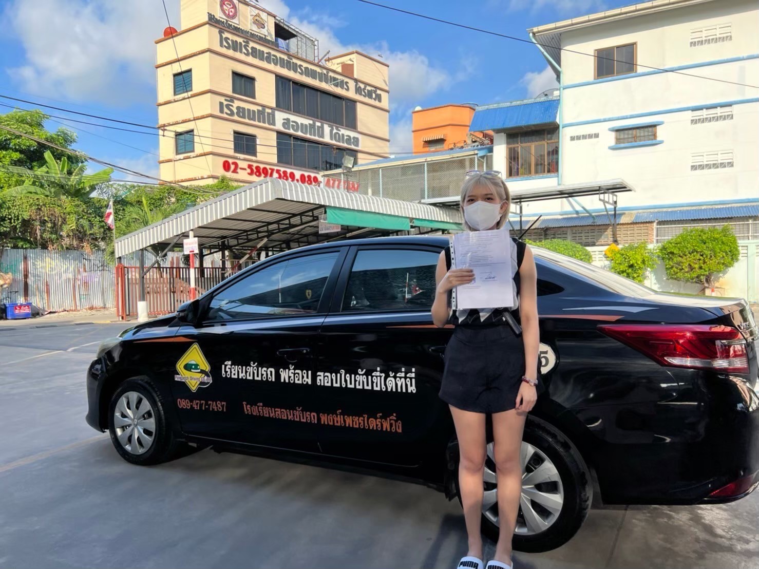 หลักสูตรสอนขับรถยนต์พงษ์เพชร งามวงศ์วาน